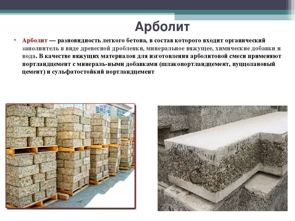 Легкий бетон: состав виды и свойства