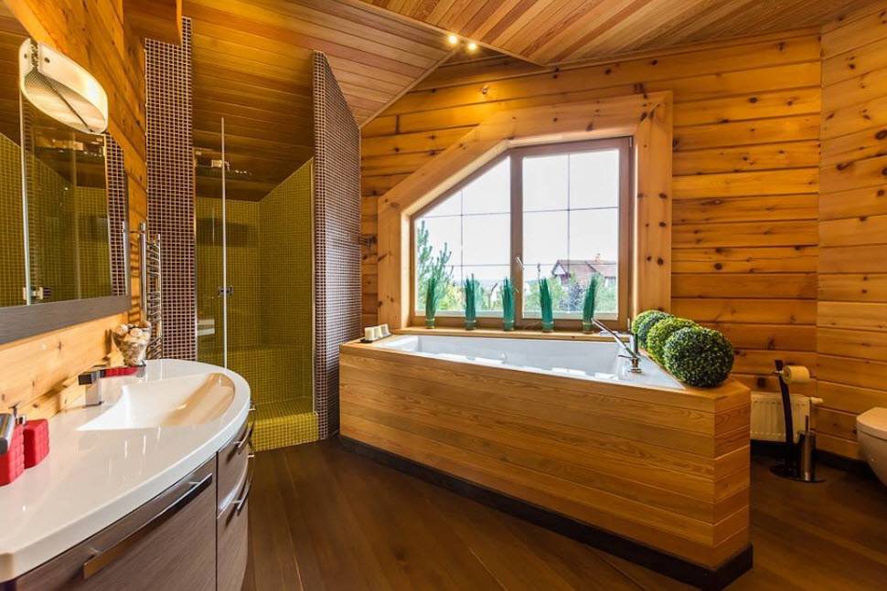 Гидроизоляция ванной комнаты в деревянном доме: все от а до я
