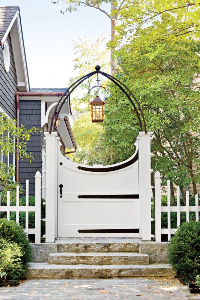 Какие виды ворот и калиток для частного дома бывают: фото, как сделать своими руками