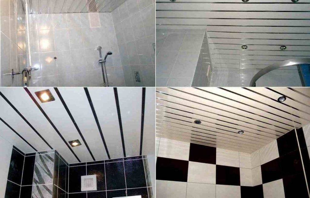 Реечный потолок в ванной комнате: виды и особенности монтажа