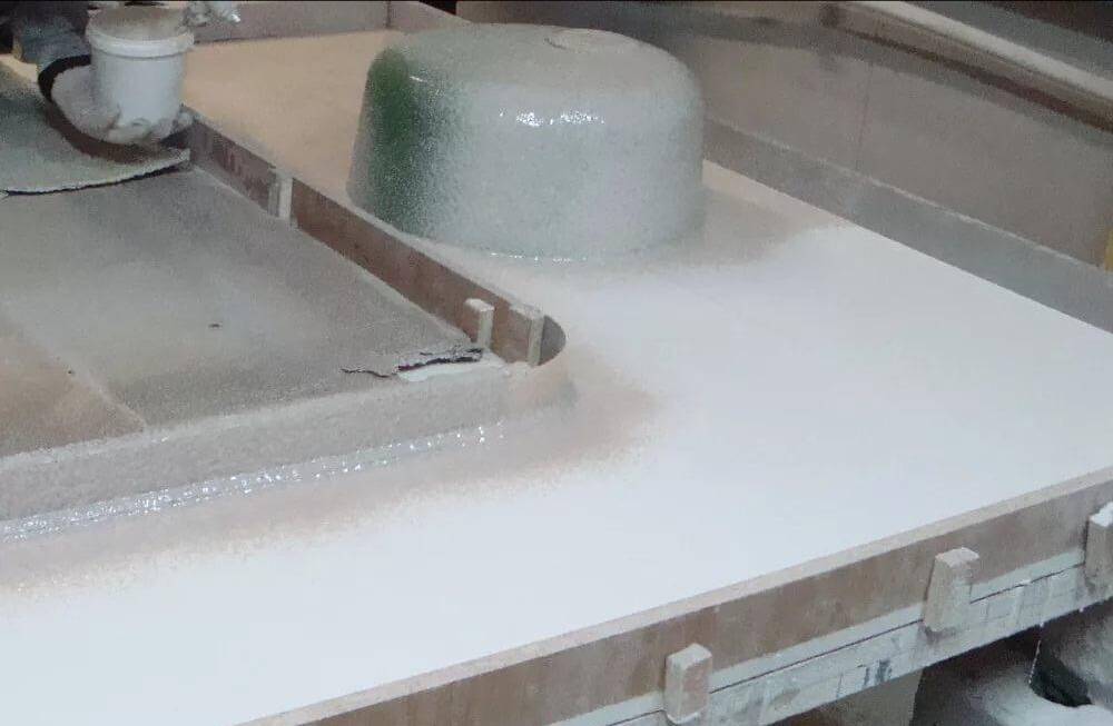 Столешница из искусственного камня своими руками - технология изготовления