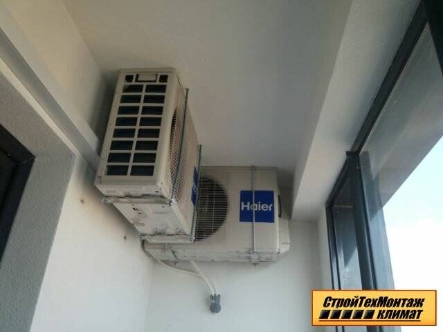 Можно ли установить кондиционер внутри балкона или лоджии