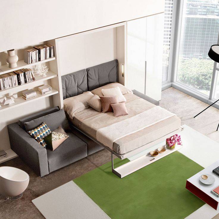 Однокомнатная квартира в различных стилях: примеры дизайна