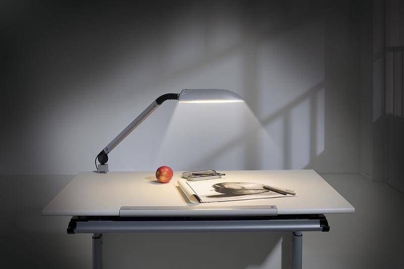 Настольная лампа для рабочего стола: дневного света, светодиодная