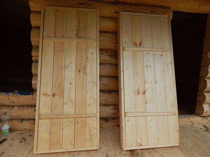 Как сделать дверь из досок своими руками: типы дверей и несколько подробных способов, как самому сделать дверь
