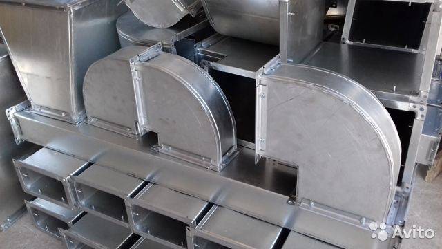 Воздуховоды из оцинкованной стали: особенности изготовления и монтажа, разновидности сечений для отвода