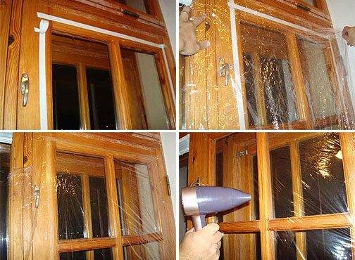 Как утеплить деревянное окно