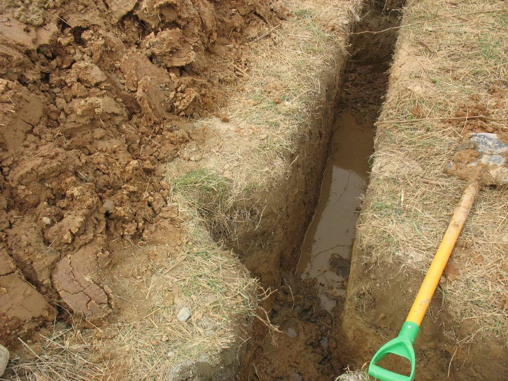 На какую глубину закапывать трубу водопровода в земле?