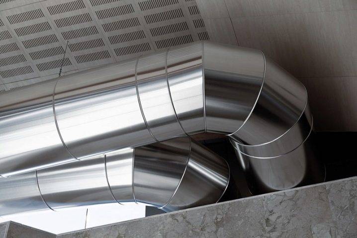 Вентиляционные трубы из оцинкованной стали: воздуховоды, вентканалы