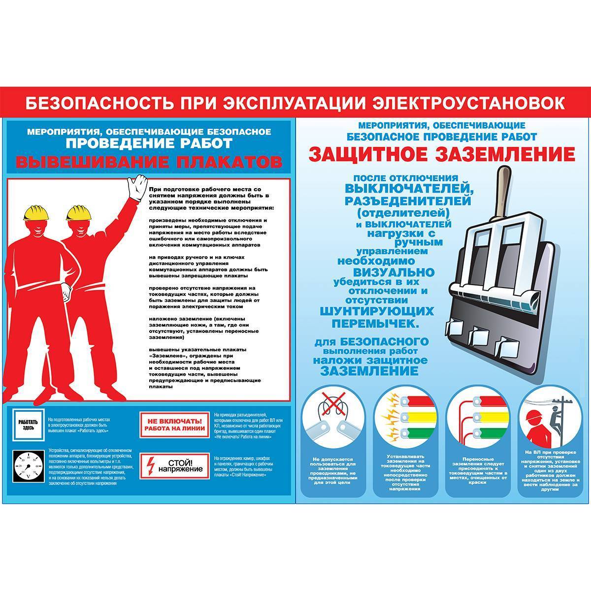 Инструкция по охране труда при  использовании защитных средств на электромонтажных работах
