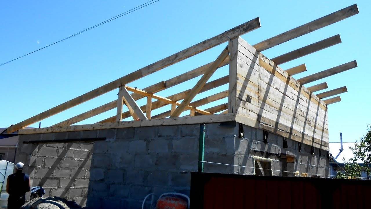 Кровля из профнастила: технология, способ крепления, порядок монтажа, узлы