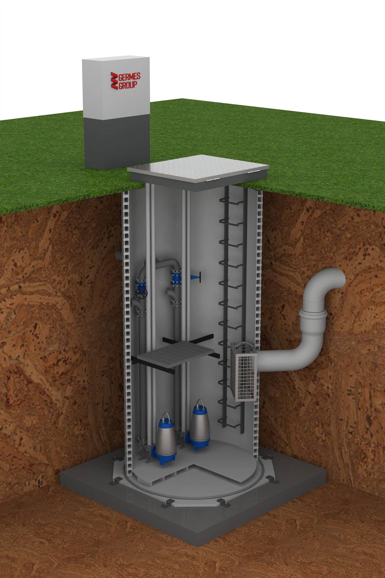 Установка канализационной насосной станции: технология и правила монтажа