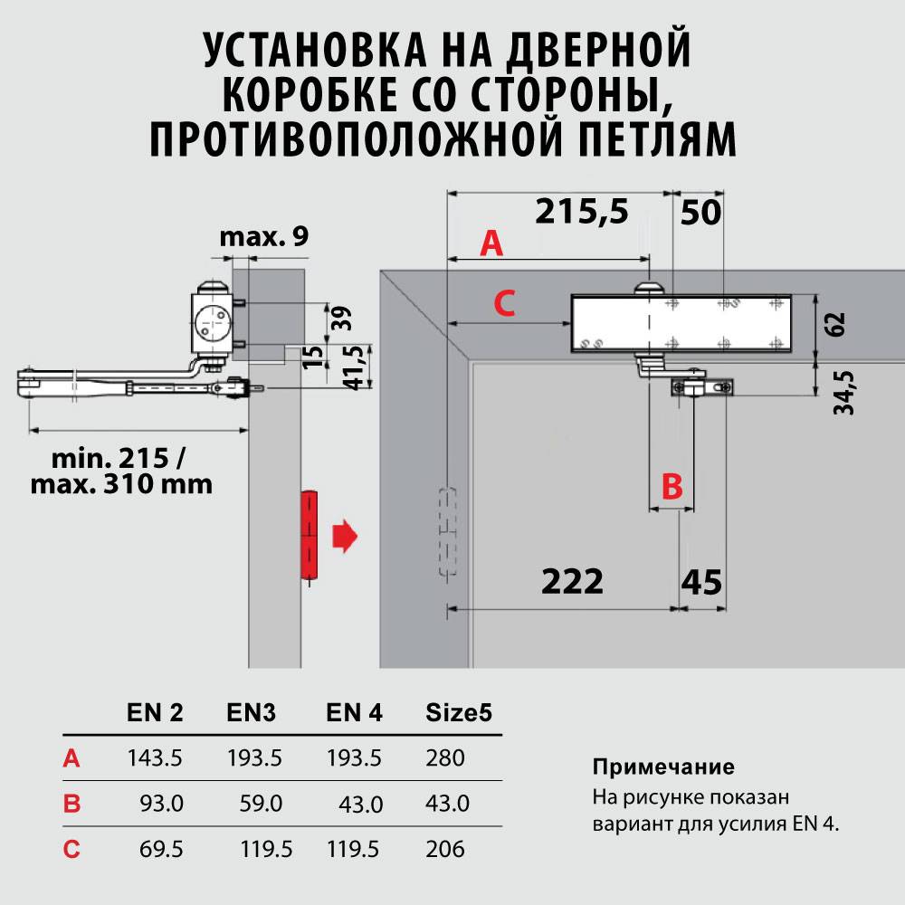 Как правильно установить доводчик на пластиковую дверь - клуб мастеров