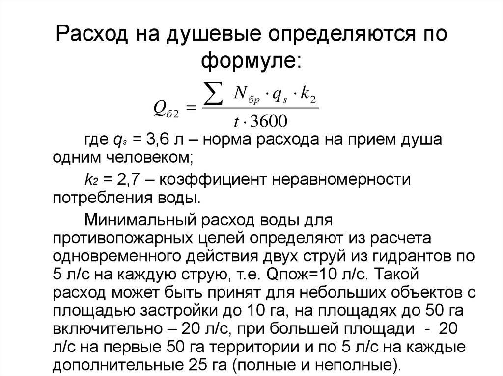 Расчет потребления воды: подробные инструкции