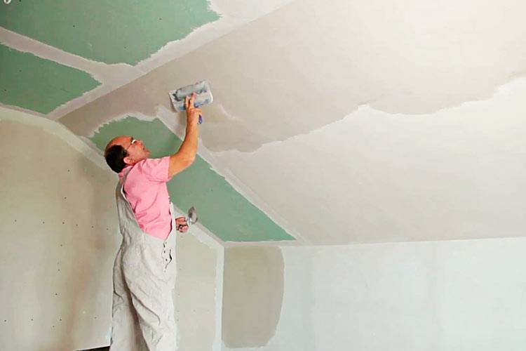 Шпатлевка для потолка: какую шпаклевку выбрать для потолка под покраску, какая лучше, какой шпаклевать, чем лучше, готовые шпаклевки, как выбрать финишную шпатлевку