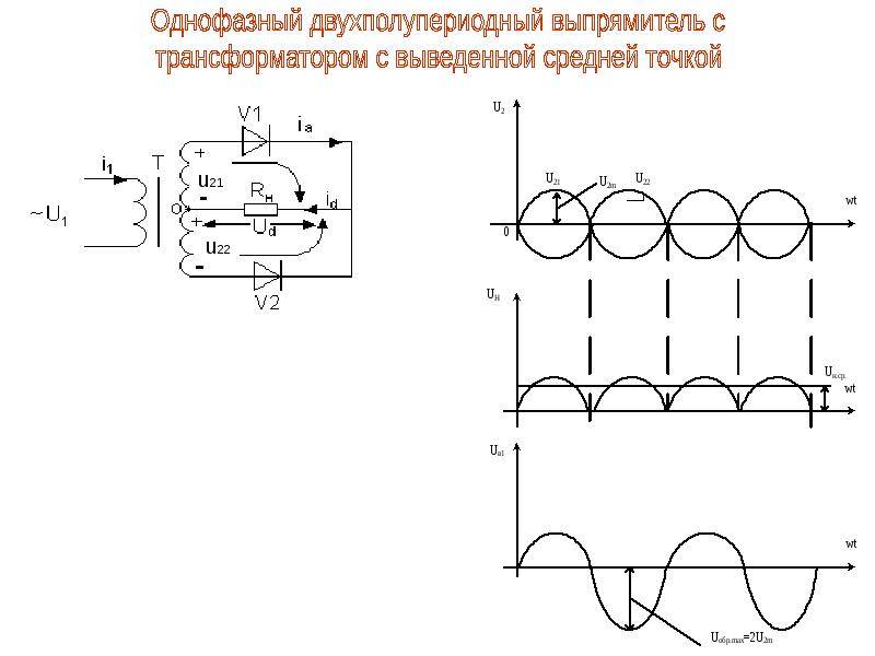 Схема тормозного выпрямителя