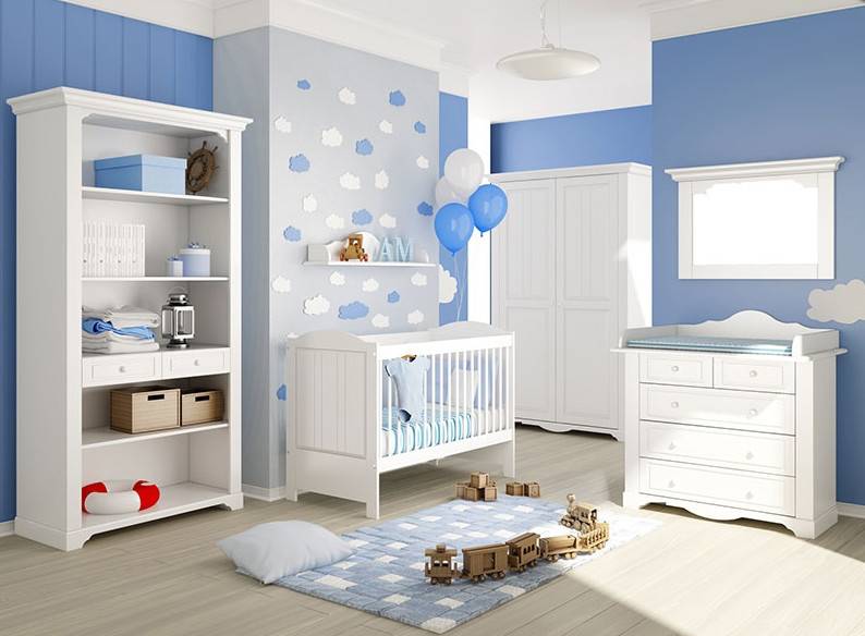 Белая детская комната: 40+ фото в интерьере, идеи дизайна
