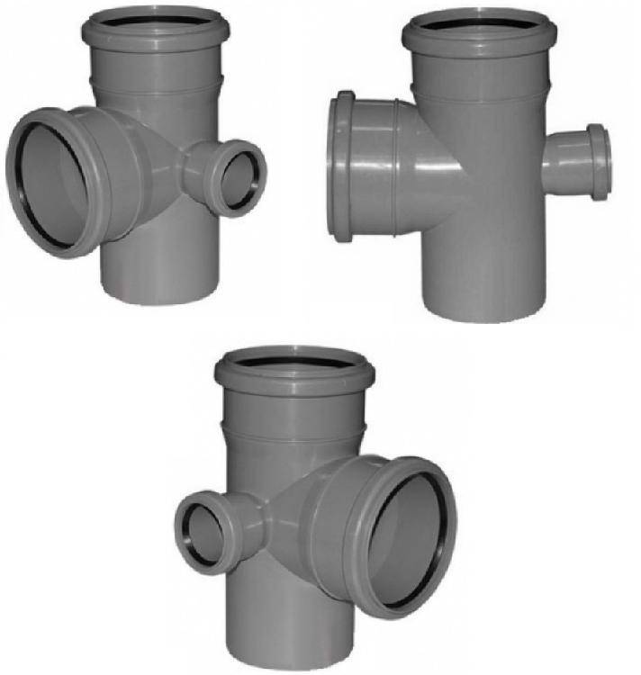 Фасонные части канализационных труб: классификация фитингов