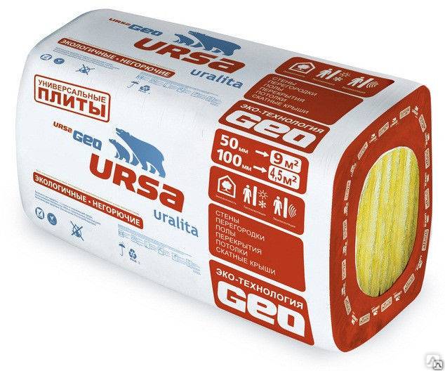 Технические характеристики утеплителей урса (ursa xps)