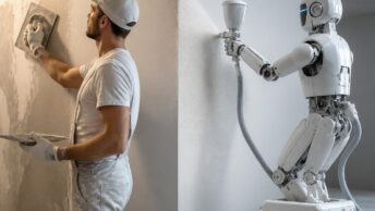 Что придет на смену штукаторам? Когда всех заменят роботы?