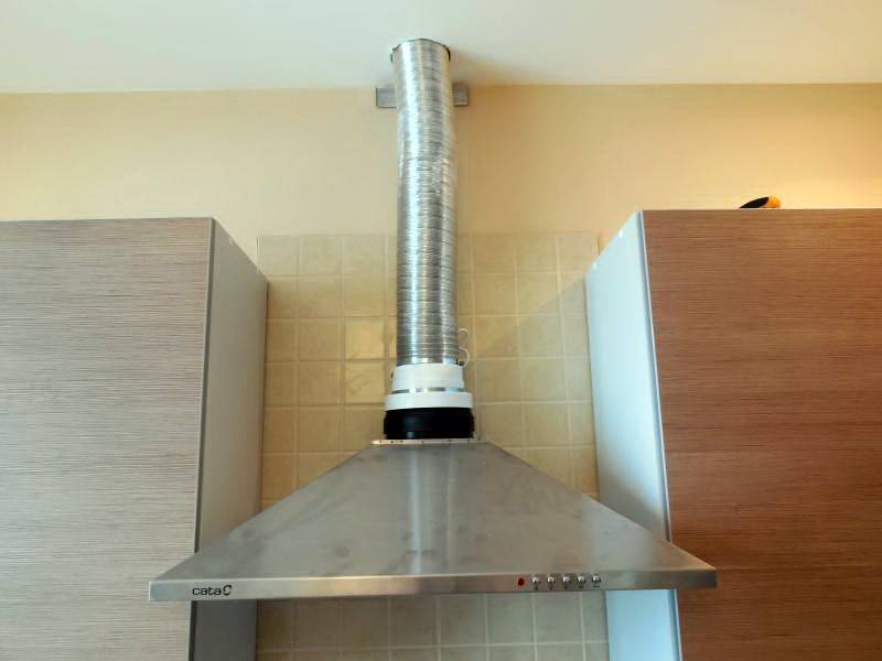 Вентиляция на кухне с вытяжкой: 2 вида и как правильно установить