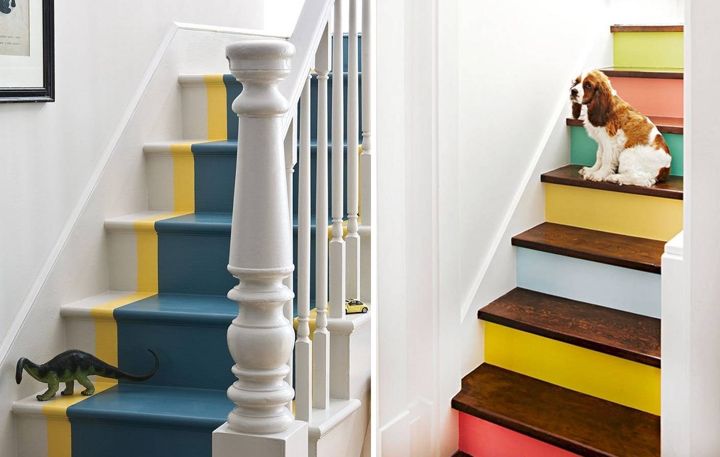 Чем лучше покрасить деревянную лестницу в доме: как из сосны, внутри, каким цветом на второй этаж, как правильно своими руками в домашних условиях