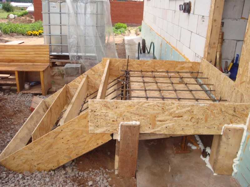 Строительство крыльца своими руками:  выбор материала для крыльца, этапы строительства бетонного, кирпичного и деревянного крыльца.