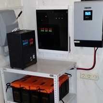 Комплексная система резервного электроснабжения загородного дома различными методами