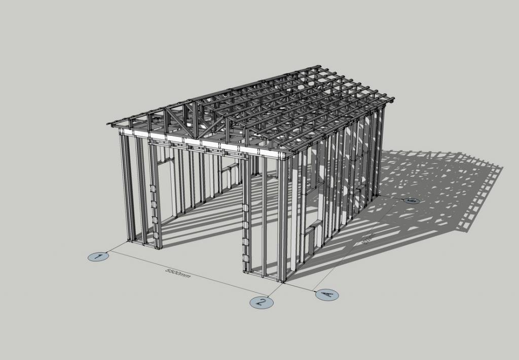 Технология строительства металлокаркасного дома: выбор фундамента, монтаж, наружная отделка