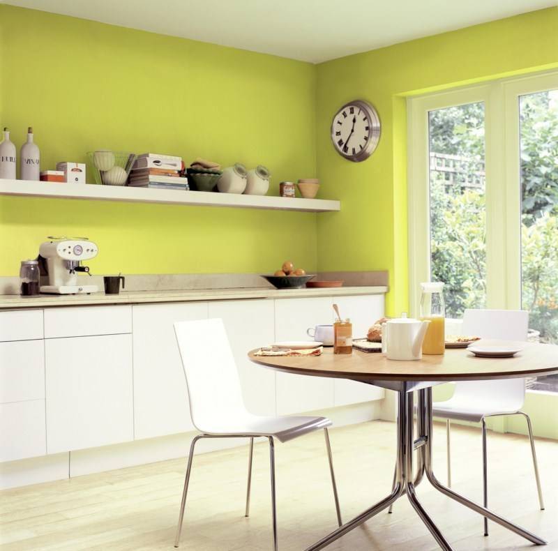 Покраска стен на кухне своими руками: варианты и идеи красиво крашеных стен