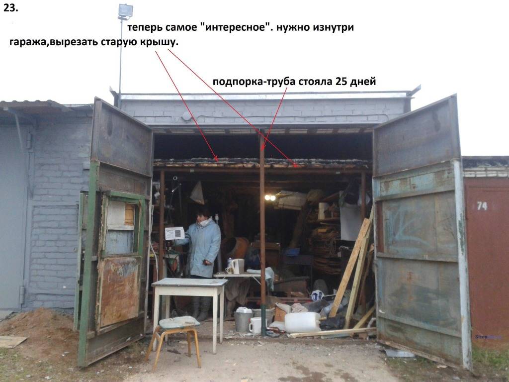 Как поднять гараж: особенности выполнения работ
