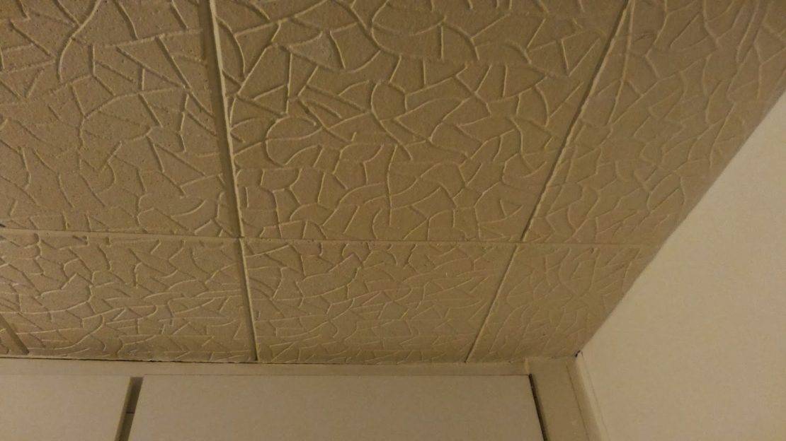 Чем покрасить потолочную плитку из пенопласта, какой краской?