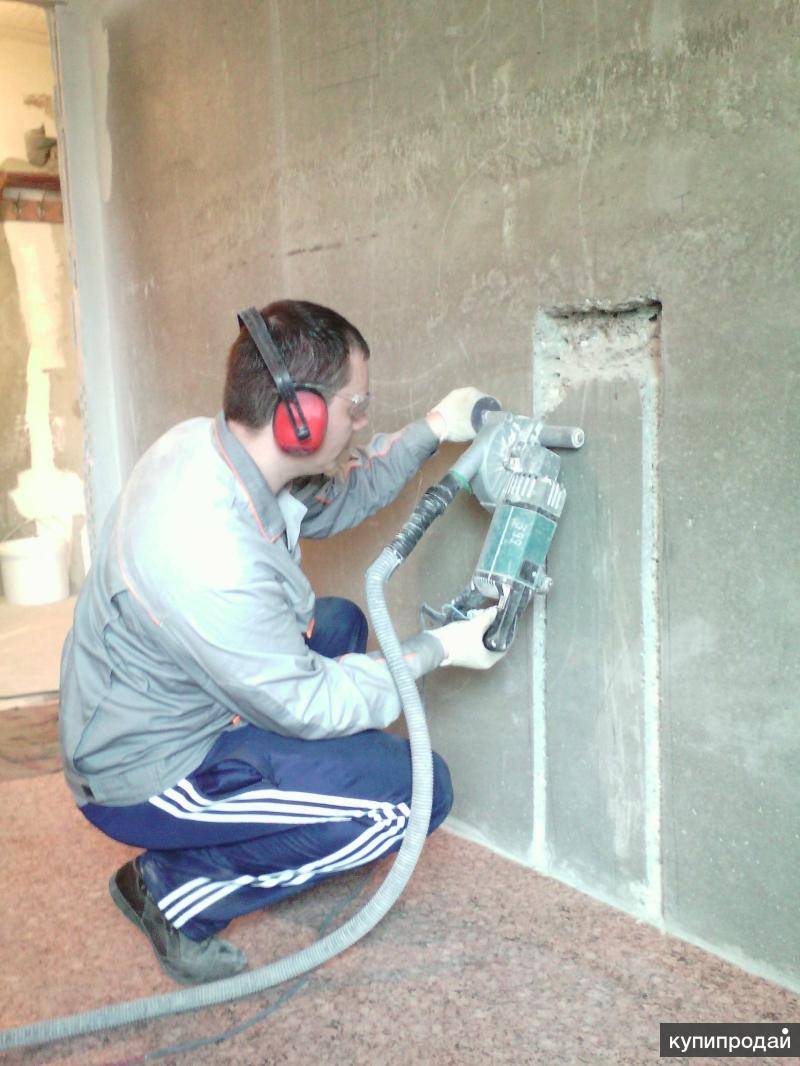 Штробление стен болгаркой без пыли - клуб мастеров