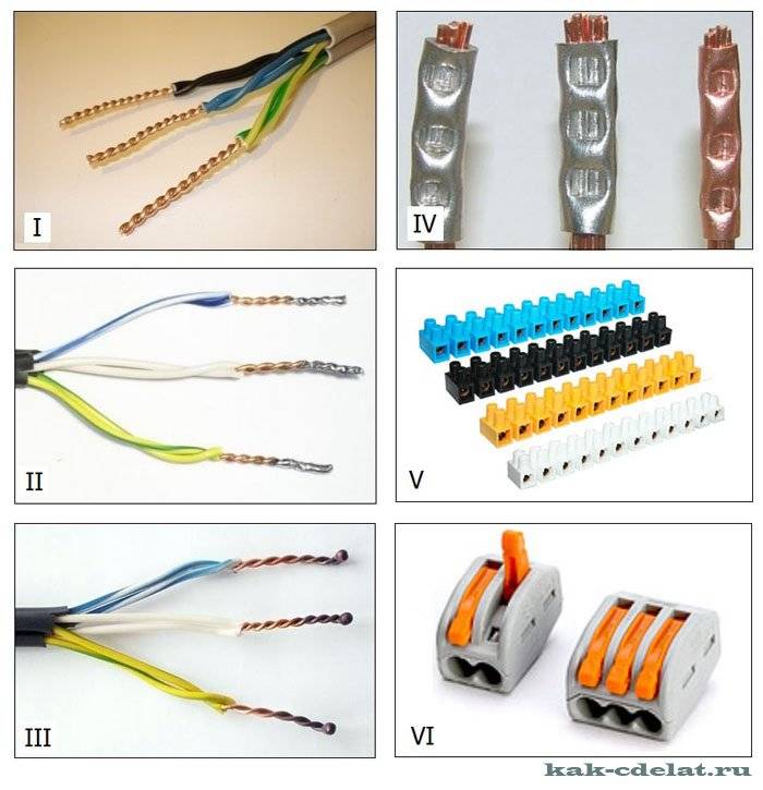 Клеммные колодки (клеммники) для соединения проводов