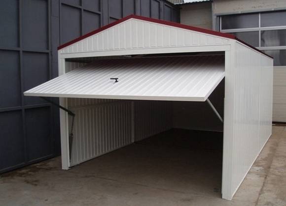 Металлический гараж (43 фото): железный и железобетонный гараж своими руками, чертеж и расчет металлоконструкций