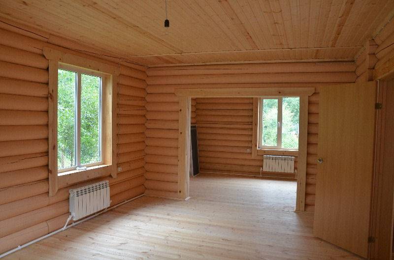 Внутренняя отделка деревянного дома: технические особенности