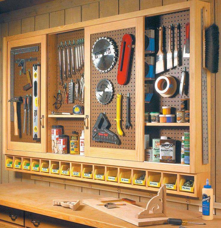 Домашняя мастерская – оптимизация пространства и удобное хранение инструментов