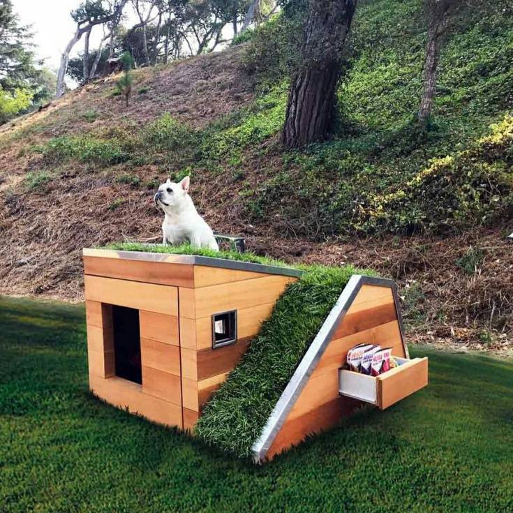 Как построить самую простую будку для собаки своими руками