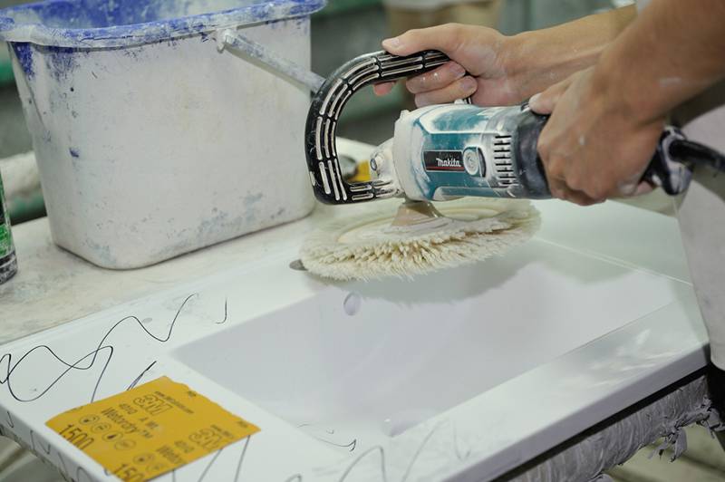 Столешница из искусственного камня своими руками