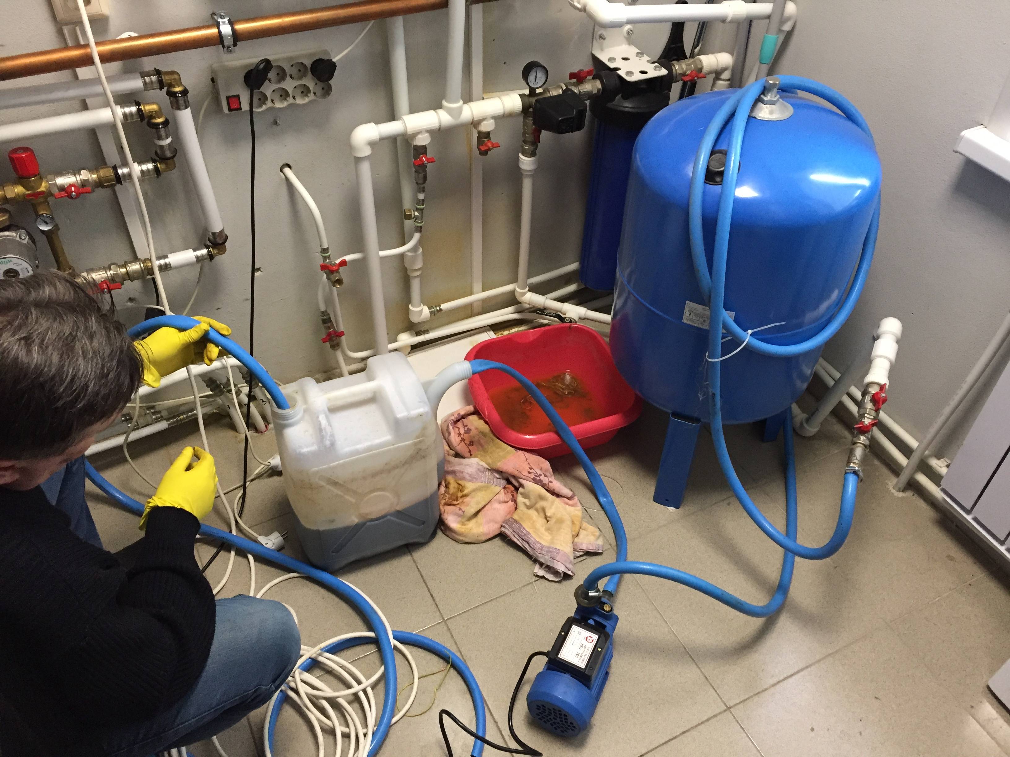 Промывка теплообменника газового котла: регламент исполнения и порядок действий при очистке своими руками