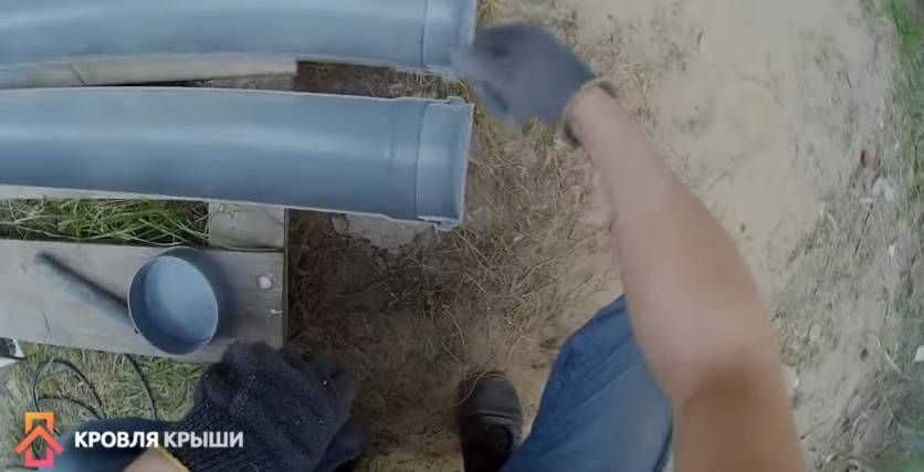 Водосток из канализационных труб. как сделать своими руками