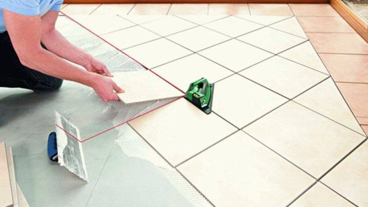 Укладка плитки на пол по диагонали: как класть напольное покрытие, как правильно положить диагональным способом