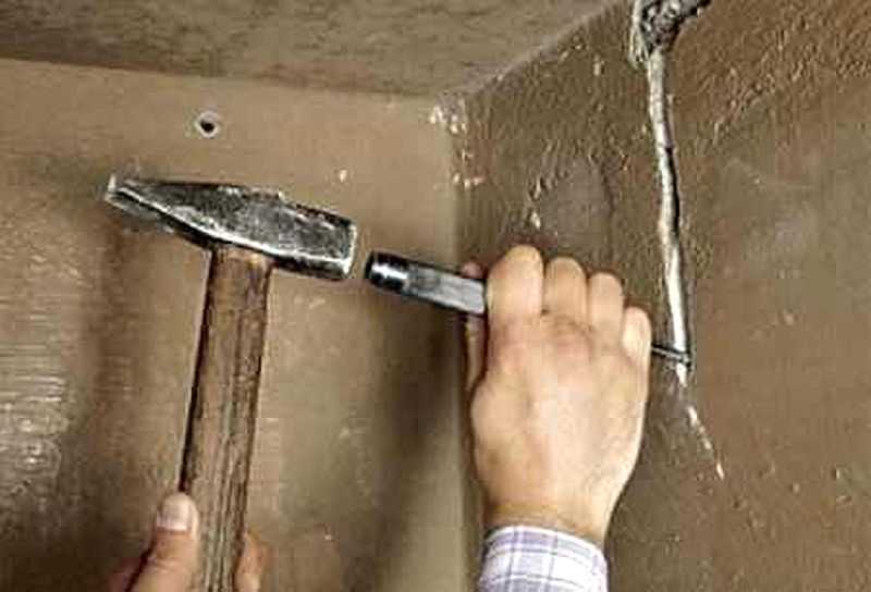 Штробление стен под проводку своими руками - клуб мастеров