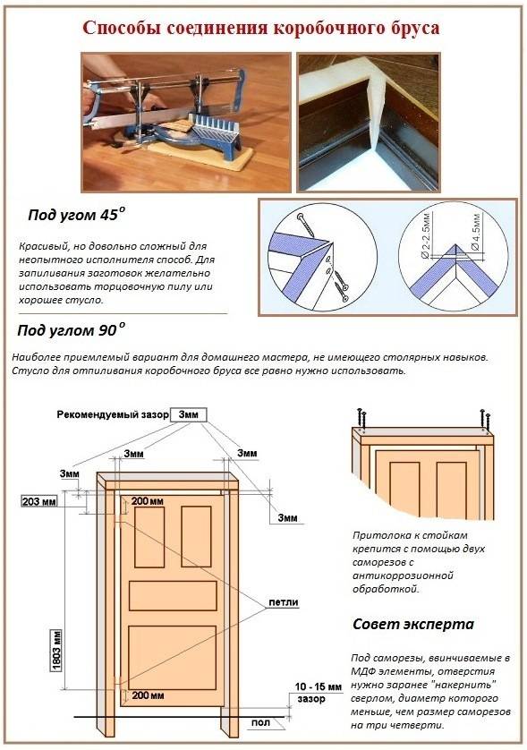 Установка входных деревянных дверей, инструкция монтажа своими руками