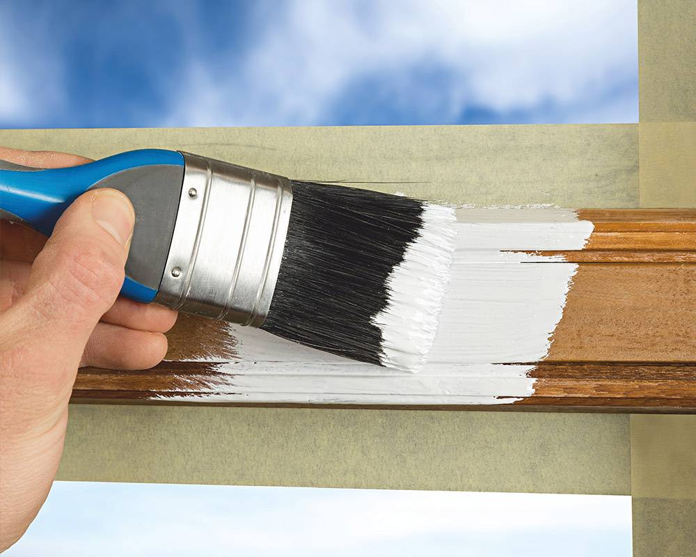 Как с помощью краски обновить подоконник из дерева, бетона и пвх?