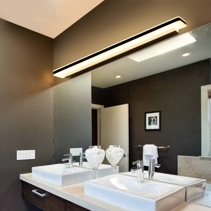 Светильники для ванной: виды, варианты дизайна, советы по подключению и по подбору типа освещения (95 фото)