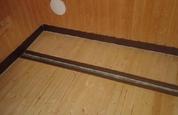 Пол в парилке - варианты устройства и пошаговая инструкция!