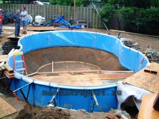 Самодельный бассейн из полипропилена: пошаговое создание с фото