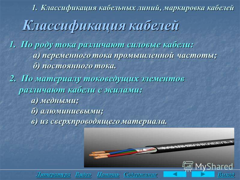 Разновидности электрических проводов — назначение и характеристики