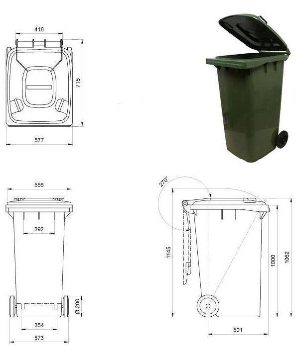 Контейнеры для строительного мусора: размеры. можно ли выбрасывать мусор в баки у дома по закону? контейнеры 8 м3 (куб) и другие